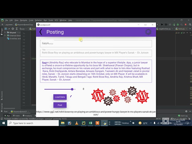 explain Kivy||kivyMD project. my project here