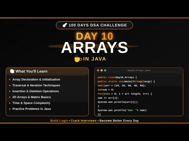 Day 10 | Pyramid Patterns in Java 🔥 | Pattern 7 to 10 | 100 Days DSA Challenge