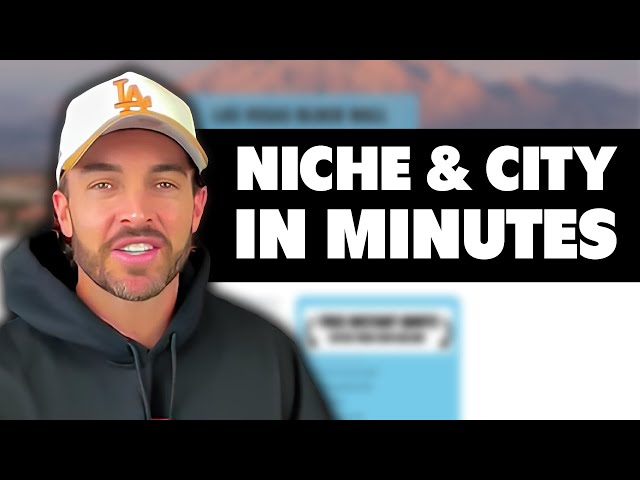 How to Analyze a City & Niche in Minutes (Rank & Rent)
