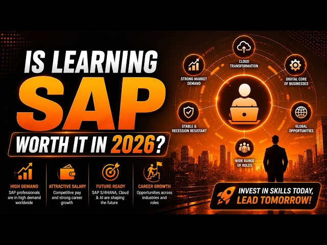 Is Learning SAP Worth It in 2026? | Career Opportunities, Salaries & Future Demand | Uplatz