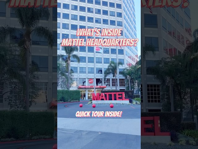 Mattel Headquarters Tour! | #mattel #toys #tour