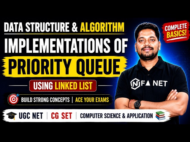 Data Structure and Algorithm | Implementations of Priority Queue | Linked List | Computer Science