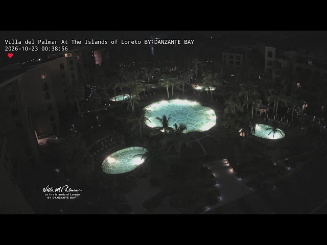 Live Cam from Villa del Palmar at the Islands of Loreto