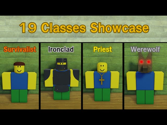 All 19 Classes Showcase in Dead Rails