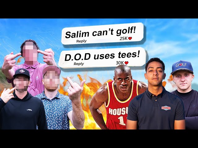 We Challenged 3 Haters to a Golf Match!