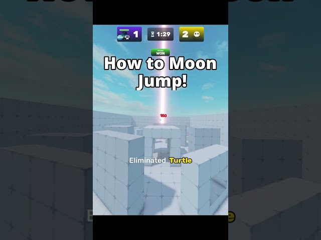 How to Moon Jump! #robloxrivals