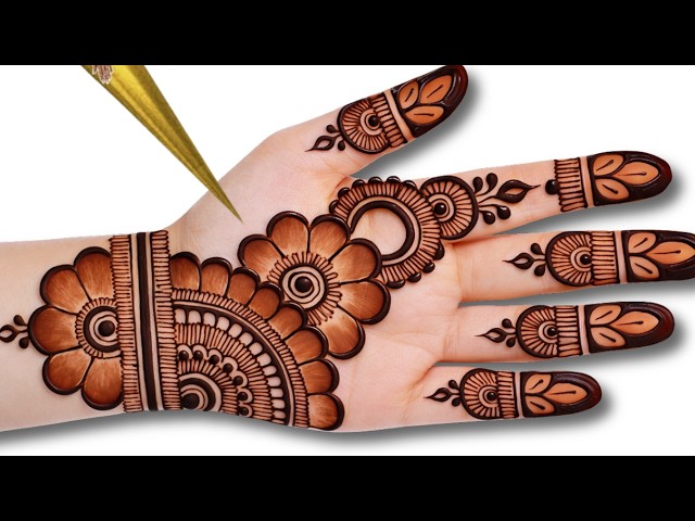 Full hand easy mehndi design | ramadan special mehndi design | mehandi design simple | arabic mehndi