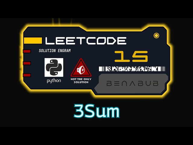 3Sum — LeetCode #15 | Python Algorithm Visualization