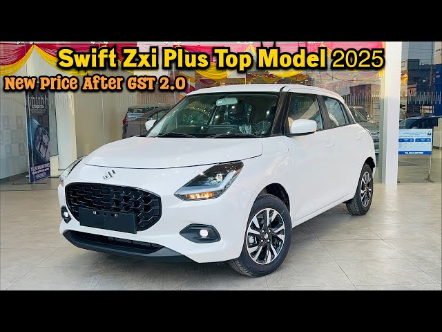 Maruti Suzuki Swift ZXI Plus 2025 New Model Best Features GST Price All Details 