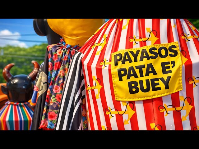 Tope Infantil en Barrio Santa Cecilia | Payasos Pata E’Buey 