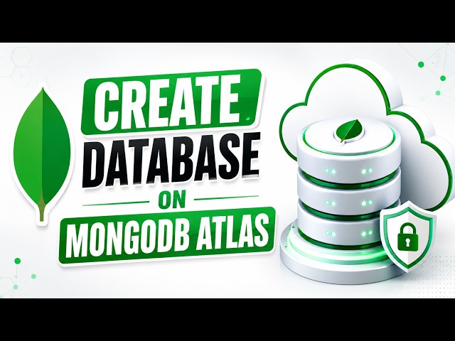 How to Create Database in MongoDB Atlas | Step-by-Step Free Cloud Setup Tutorial