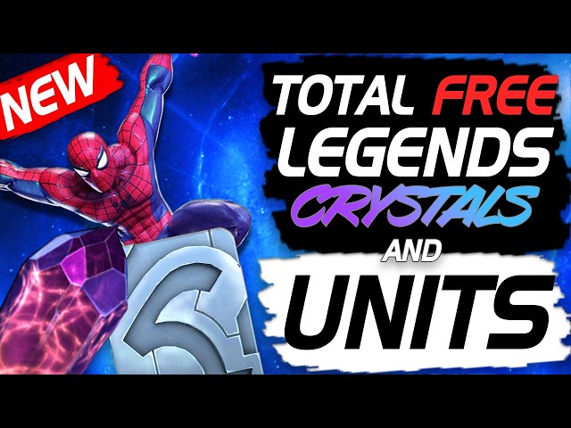 Legends Crystal Farming and FREE Units | Legends Event Guide 2026 | Marvel Contest of Champions