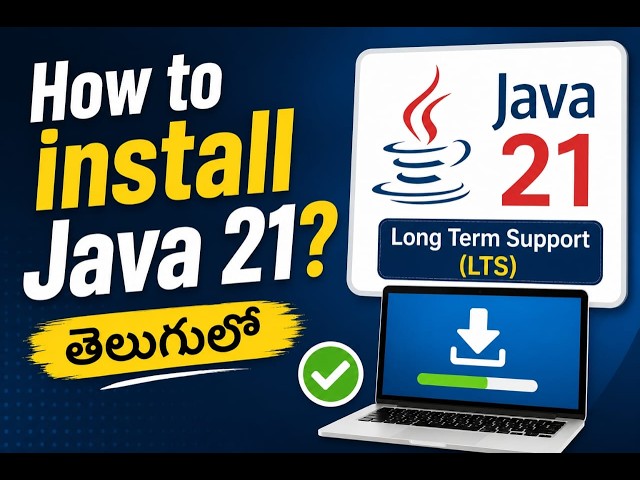 How to install Java 21 | Long Term Support (LTS)