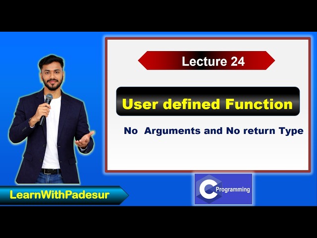 Function- No arguments and No Return type
