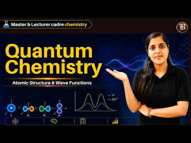 Master & Lecturer Cadre Chemistry | Quantum Chemistry Important Topic | Bansal Academy