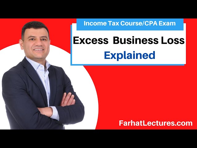 Excess Business Loss  Explained