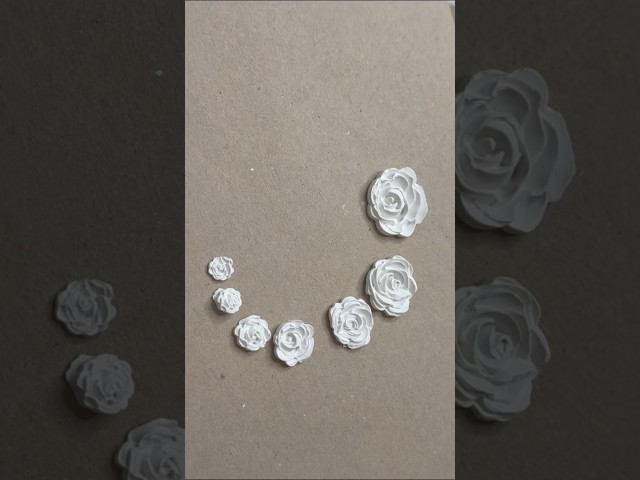 Creating Roses 😱                         #3dpainting #art #texture