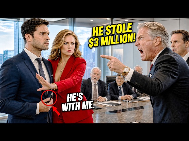 Billionaire CEO’s Husband Framed a Single Dad for $3M — Then She Walked In Beside Him