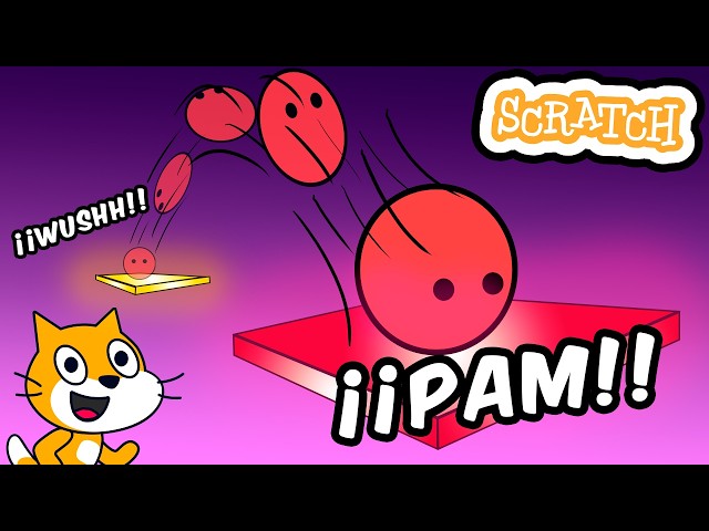 Crea un Juego de Saltar Baldosas en Scratch | Runnerball 100 | TUTORIAL