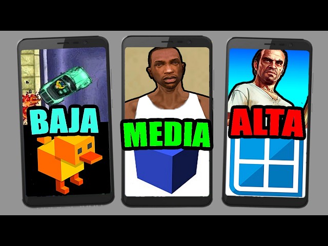 ALL GTAs to EMULATE on YOUR ANDROID CELL PHONE (Depending on your RANGE)