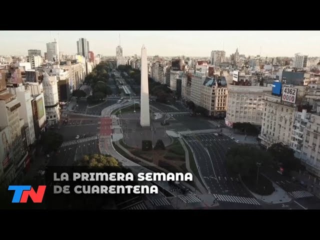 Buenos Aires in a movie: the first week of quarantine