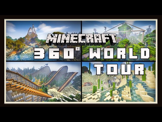 Minecraft:  4K- 360°  Video Tour Of Scarland And World Download