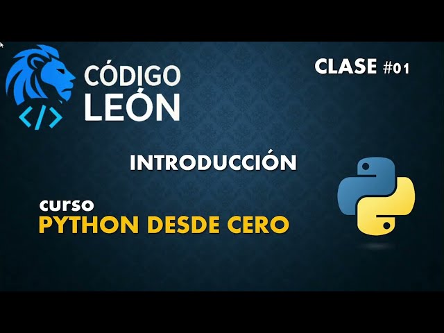 Aprende PYTHON desde Cero..... Curso Gratuito