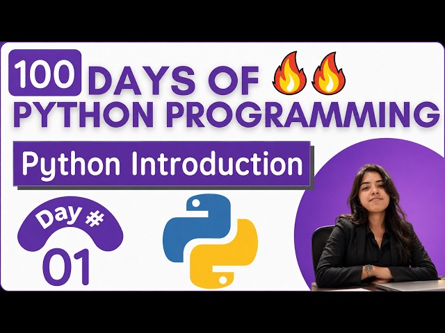 L1: What is Python? | Introduction to Python for Absolute Beginners | Python Programming 2026
