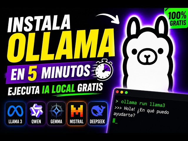 Cómo Instalar Ollama y Ejecutar IA Local en tu PC (Guía Completa)