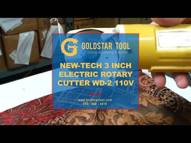 Product Showcase - New-Tech 3" Rotary Cutter - Goldstartool.com - 800-868-4419