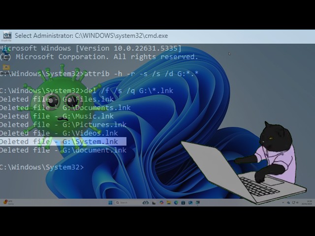 How to Remove Shortcut Virus from Computer & USB (No Software Needed!)