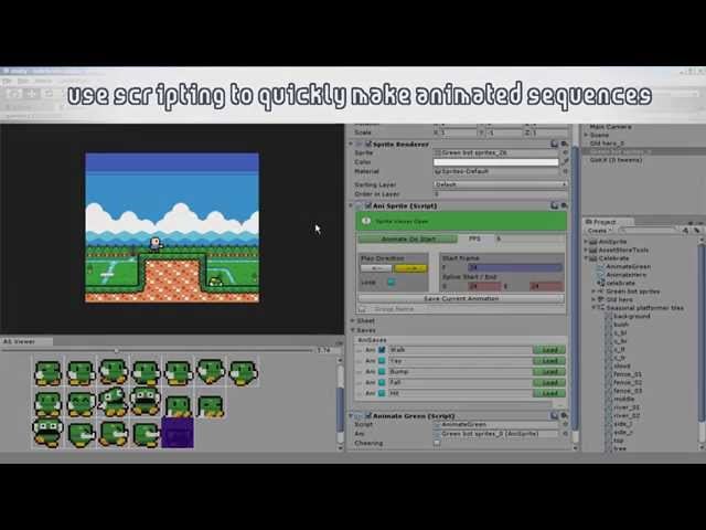 AniSprite Trailer - Unity3D Asset Tool