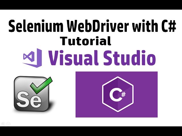 Selenium C# How to Debug Automation Scripts?