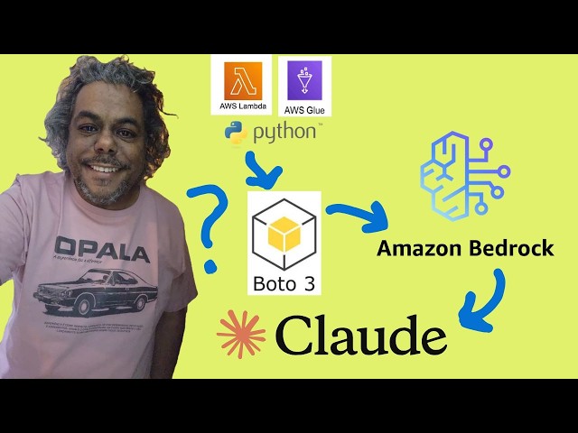 IA generativa no seu python do Glue ou Lambda diretão com Amazon Bedrock via Boto3