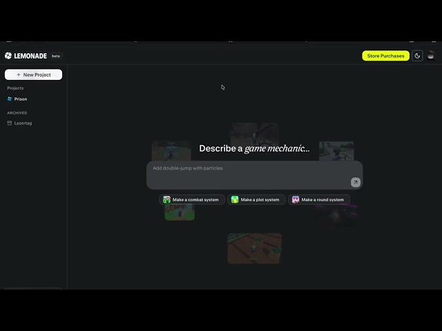 Make a Roblox game without coding