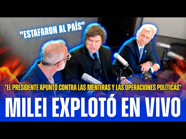 🚨JAVIER MILEI HAD ENOUGH AND DESTROYED THE KUKAS LIVE DURING HIS INTERVIEW ON RADIO MITRE