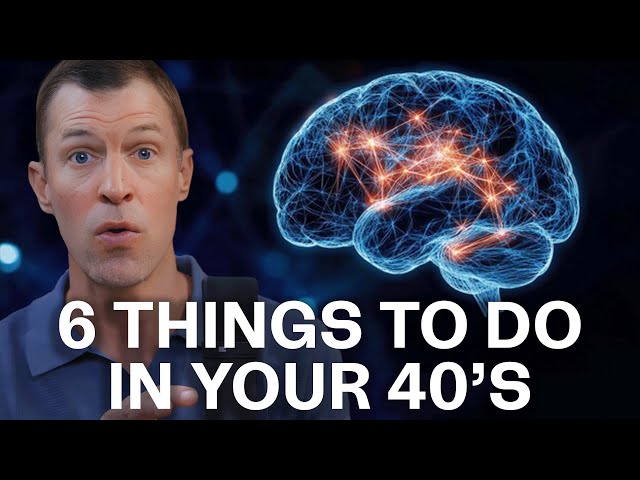 6 Keys to Living Healthy in Your 40's (Secrets to Anti-Aging)