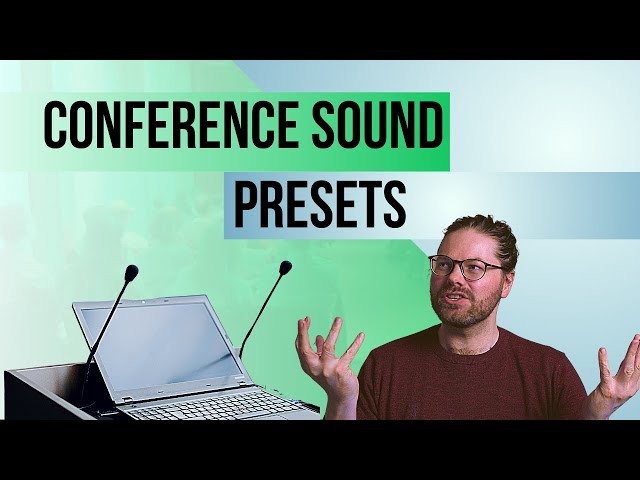 Mixing spoken word| conference sound mixing