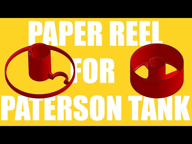 New PAPER REEL for Paterson Tank 5 - Black and white and RA4 printing