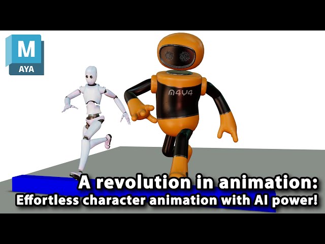 Generate animation with AI using Motion Maker in Maya 2026.1