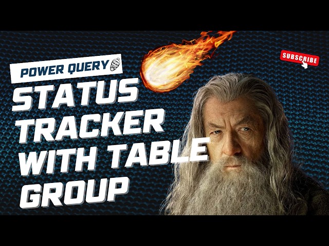 Power Query - Build a Workflow Status Tracker in One Query 👑