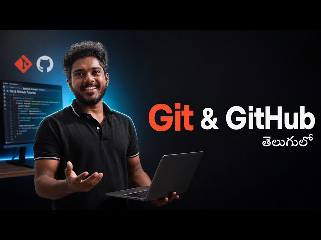Git & GitHub Tutorial in Telugu | Complete Course for Beginners | Git Commands Explained