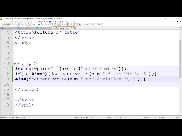 Web Design Practical