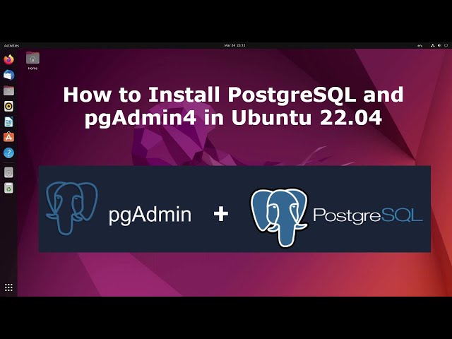 How to Install PostgreSQL and pgAdmin4 in Ubuntu 22.04 | #ubuntu #linuspoint