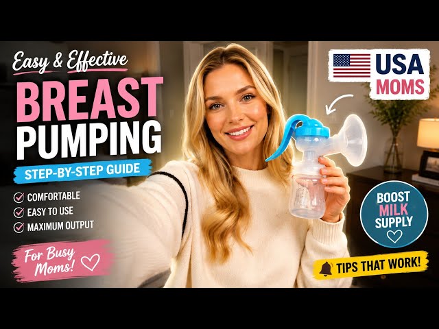 [4K] 🩷Manual Breast Pump Tutorial | Pump More Milk the Right WayBreast Pumping Made Easy! 