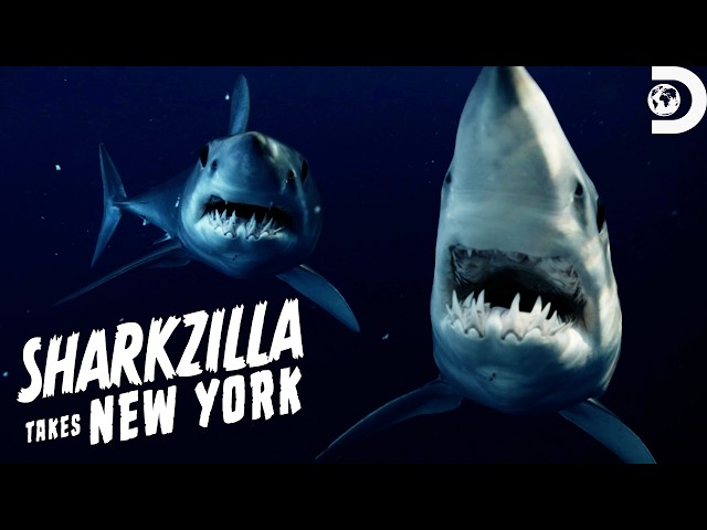 Sharkzilla Heads Straight for Dr. Craig O'Connell ☢️🦈 | Sharkzilla Takes New York | Shark Week