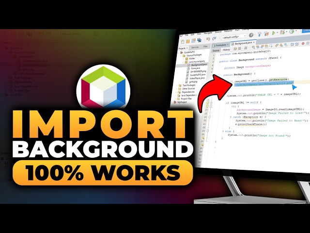 How To Import NetBeans Background (𝟮𝟬𝟮𝟲) | 100% WORKS | NO Yapping, To The Point! | FAST & EASY