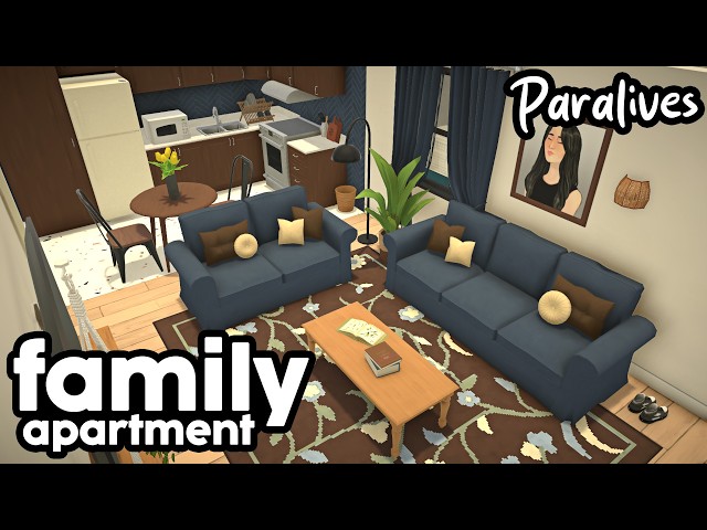 Cozy Family Apartment // Paralives Speed Build
