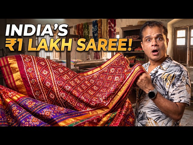 Why Is This India’s Most Expensive Saree? | My visit to Patan, Gujarat
