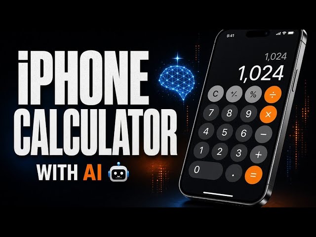 Build This iPhone Calculator with AI 🔥 | Web Development Tutorial